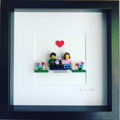 "Love on a bench" personnalisable