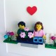 "Love on a bench" personnalisable