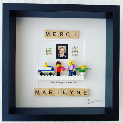 Merci Nounou Personnalisable photo